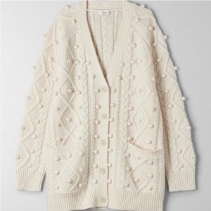 Wilfred Alps cardigan xs 21” ptp birch